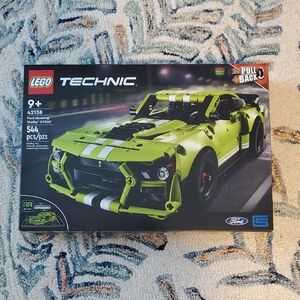 LEGO Technic Ford Mustang GT Lime Green Set